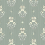 4201-48007 Gullvie Seafoam Pansies Wallpaper