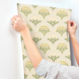 4201-48014 Maj Light Grey Floral Damask Wallpaper
