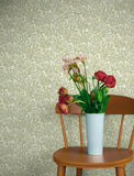 4201-48019 Maggan Sage Floral Trail Wallpaper