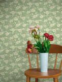 4201-48021 Maggan Jade Floral Trail Wallpaper