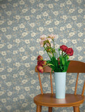 4201-48023 Maggan Blue Floral Trail Wallpaper