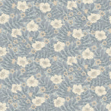 4201-48023 Maggan Blue Floral Trail Wallpaper