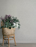 4201-92116 Kristina Light Grey Botanical Wallpaper