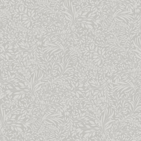 4201-92116 Kristina Light Grey Botanical Wallpaper