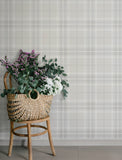 4201-92123 Emma Dove Plaid Wallpaper