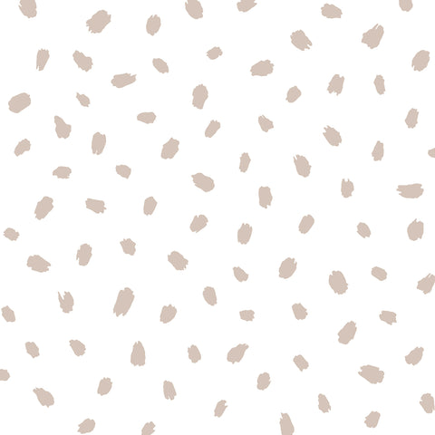 4203-27543 Animal Spots Taupe Polka Dot Wallpaper