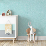 4203-27580 Dotty Light Blue Petite Polka Dot Wallpaper