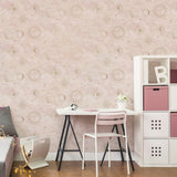 4203-27588 Mystic Pink Celestial Wallpaper
