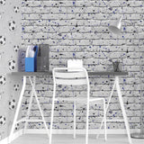 4203-27589 Splatter Wall Grey Abstract Wallpaper