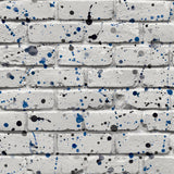 4203-27589 Splatter Wall Grey Abstract Wallpaper