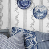 4508 Drottningholm Grey Wallpaper
