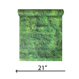 45733 Contemporary Green faux moss modern wallpaper 3D contemporary wallcoverings roll