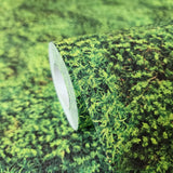 45733 Contemporary Green faux moss modern wallpaper 3D contemporary wallcoverings roll