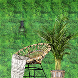 45733 Contemporary Green faux moss modern wallpaper 3D contemporary wallcoverings roll