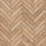 45760 Brick Herringbone Beige Wallpaper