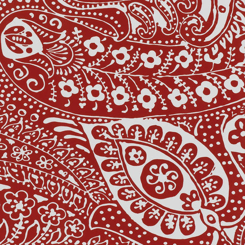 5003191 Paisley Print Red Wallpaper