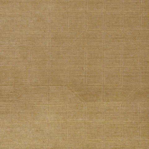 5003553 Linyi Embroidered Fret Sisal Linen Wallpaper