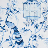 5004081 Oiseaux Et Fleurs Porcelain Wallpaper