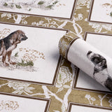 5016050 Chasers Legacy Metallic Gold Metallic Wallpaper