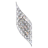 5021W7B-L(C) Chique 4 Light Wall Light With Chrome Finish