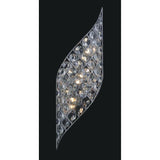 5021W7B-R(C) Chique 4 Light Wall Sconce With Chrome Finish