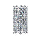 5021W7B(C) Chique 4 Light Wall Sconce With Chrome Finish