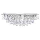 5034C24C-S Bianca 13 Light Flush Mount With Chrome Finish