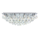 5034C32C-S Bianca 20 Light Flush Mount With Chrome Finish