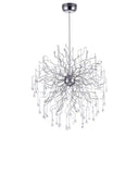 5066P35C Cherry Blossom 32 Light Chandelier With Chrome Finish