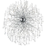 5066P47C Cherry Blossom 48 Light Chandelier With Chrome Finish