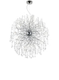 5066P47C Cherry Blossom 48 Light Chandelier With Chrome Finish