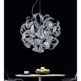 5067P22C Swivel 14 Light Chandelier With Chrome Finish