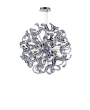 5067P22C Swivel 14 Light Chandelier With Chrome Finish