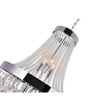 5078P16C Vast 6 Light Chandelier With Chrome Finish