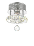 5080C7ST Ring LED Flush Mount With Chrome Finish