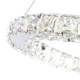 5080P16ST-3R Ring LED Chandelier With Chrome Finish