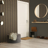 51210 Venus Umber Brown Wallpaper