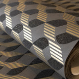 51210 Venus Umber Brown Wallpaper