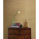 53-65428 Isamu Cream Grasscloth Wallpaper