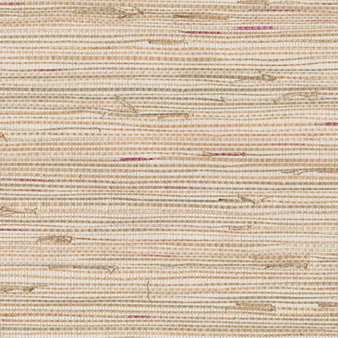 53-65600 Kazuki Lavender Grasscloth Wallpaper