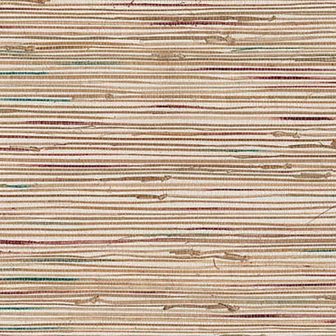 53-65603 Ken Khaki Grasscloth Wallpaper