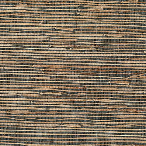 53-65619 Masami Grey Grasscloth Wallpaper