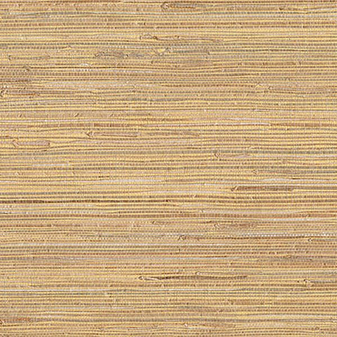 53-65622 Mayu Taupe Grasscloth Wallpaper