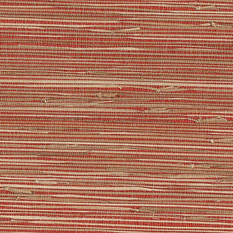 53-65661 Rio Brick Grasscloth Wallpaper 