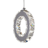 5417P20ST-R Ring LED Multi Light Pendant With Chrome Finish