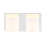 5442W12SN Cristini 2 Light Vanity Light With Satin Nickel Finish