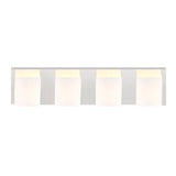 5442W26SN Cristini 4 Light Bathroom Sconce With Satin Nickel Finish