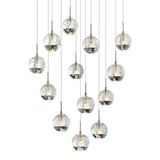 5444P24C-R Perrier 13 Light Multi Light Pendant With Chrome Finish