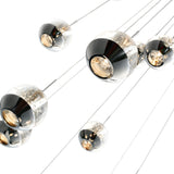 5444P24C-R Perrier 13 Light Multi Light Pendant With Chrome Finish