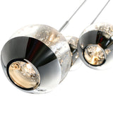 5444P28C-RC Perrier 5 Light Multi Light Pendant With Chrome Finish